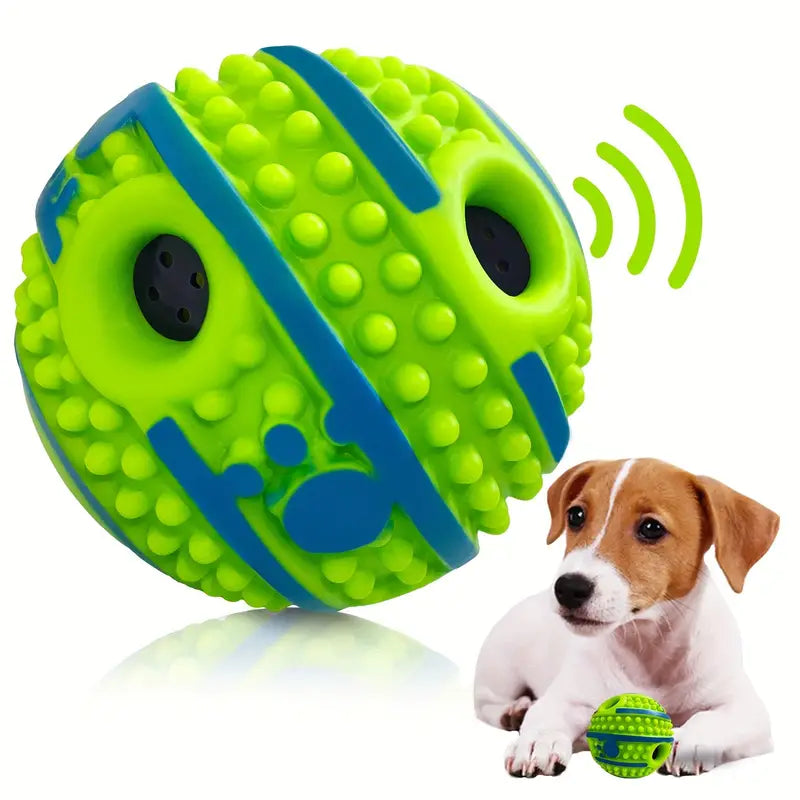 Juguete Interactivo para Perros con Sonido – Bola Ultrarresistente con Patrón Camuflaje